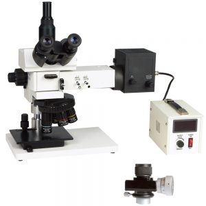 Transmission and Reflection polarizing microscope